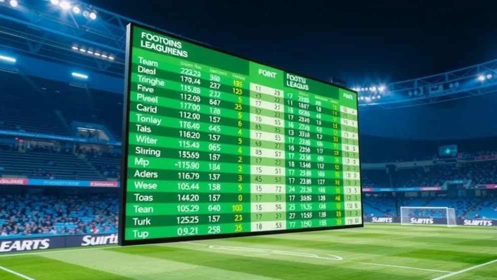 Poängställning i Hammarby IF fotboll